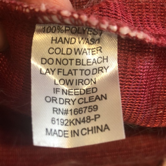 NWT Knapp Studio Fleece Fuzzy Soft Pull Over Hoodie Womens Pink Size PS - Picture 10 of 12